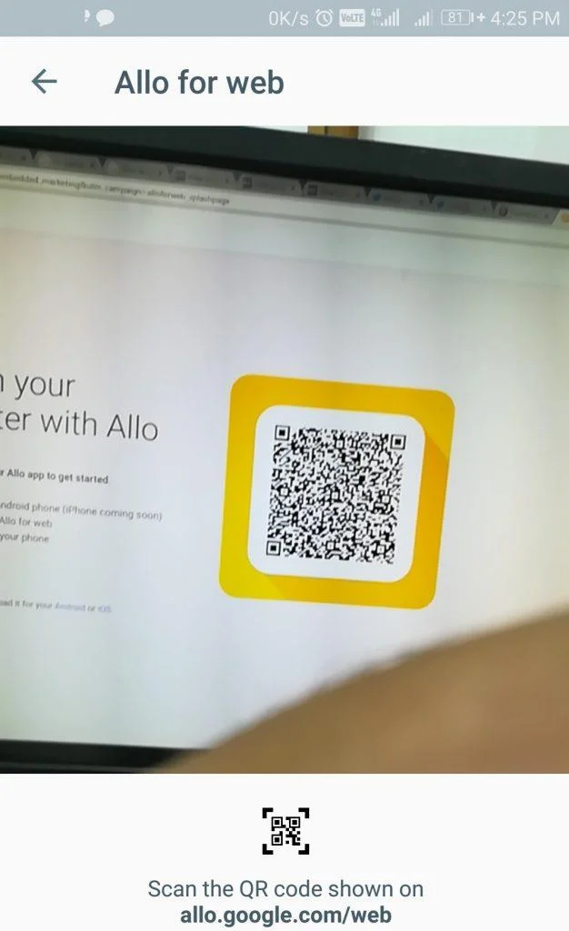 Как да използвате Google Allo на вашия компютър