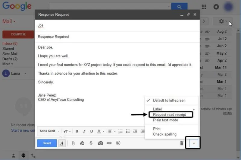 Kaip patikrinti, ar jūsų el. laiškai buvo atidaryti arba perskaityti