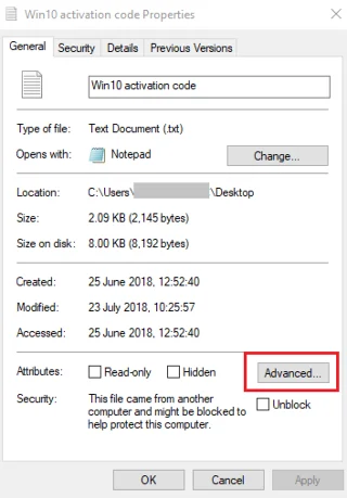 Kaip apsaugoti aplanką slaptažodžiu sistemoje „Windows 10“, nenaudojant trečiųjų šalių įrankių