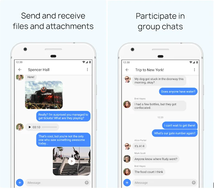 Как да изпращате и получавате iMessage на Android