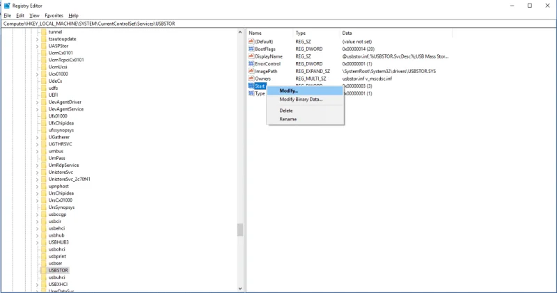 Jak zakázat a povolit porty USB ve Windows 10?