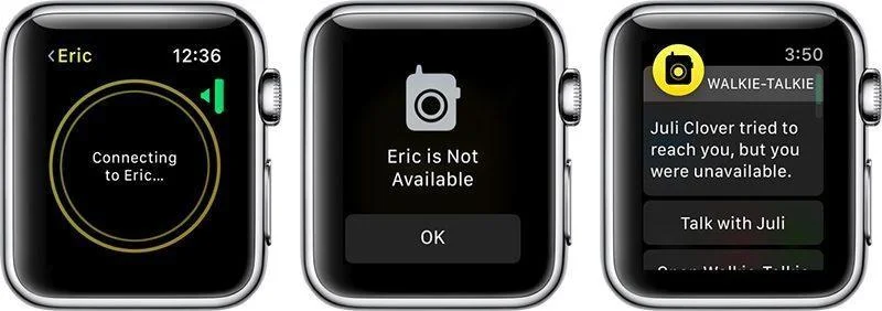 Sådan bruger du den nye Walkie Talkie-funktion på Apple Watch OS 5