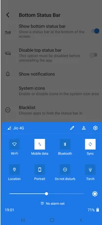 Как да персонализирате ръчно лентата на състоянието и лентата за известия на Android
