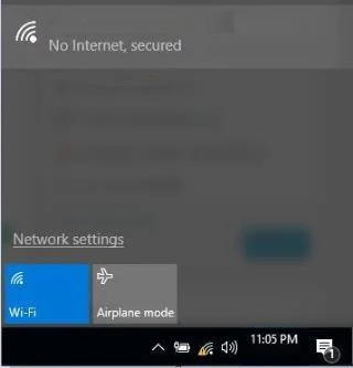 Як виправити помилку «Немає захищеного Інтернету» у Windows 10?