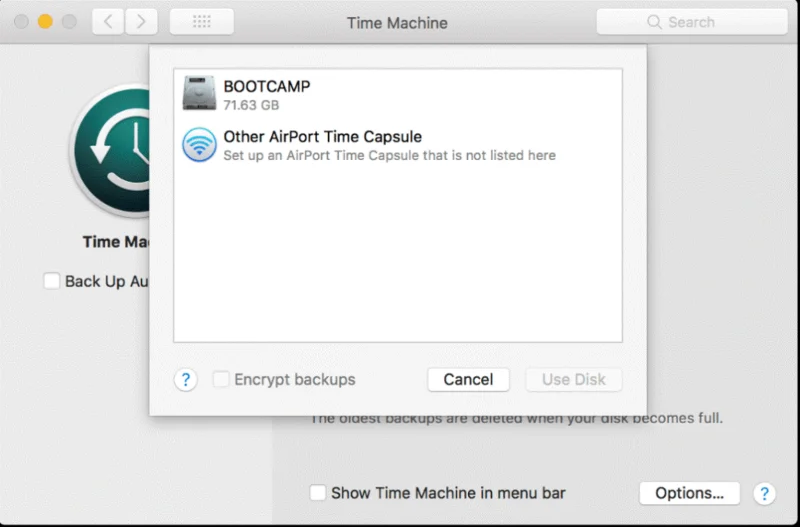 Как да възстановите вашия Mac с Time Machine