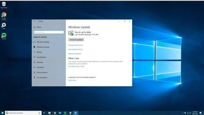 Hogyan telepíthetem a Windows 10 2018. októberi frissítését?