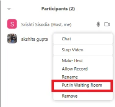 Forskellige måder at slå lyden fra for nogen på Zoom-møde