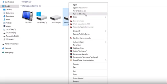 Si të mbroni USB diskun tuaj të stilolapsit me fjalëkalim