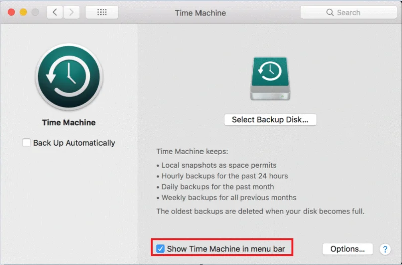 Как да възстановите вашия Mac с Time Machine