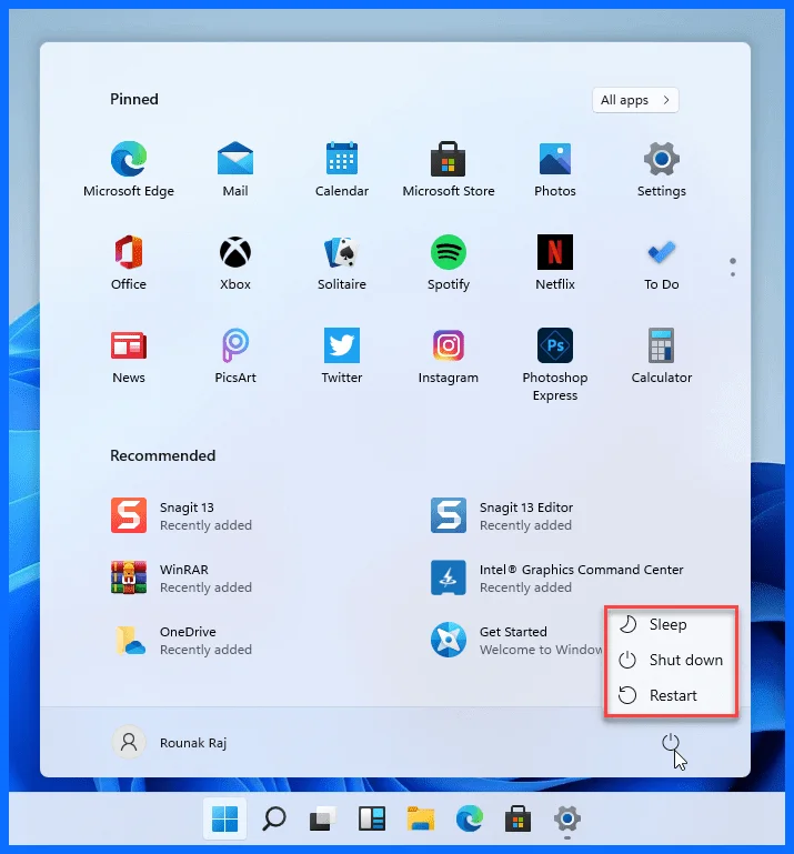 Як увімкнути режим глибокого сну в Windows 11