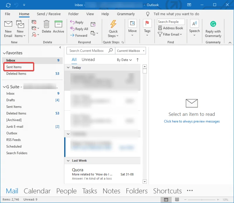 Kaip atsiminti el. laišką „Outlook“?