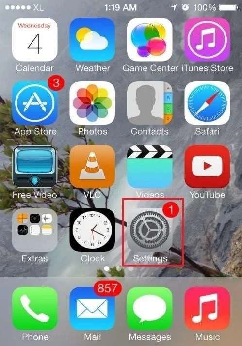 Kaip rasti ir išvalyti vietos istoriją „iPhone“.