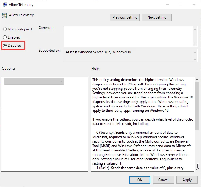 Как да деактивирате телеметрията и събирането на данни в Windows 10