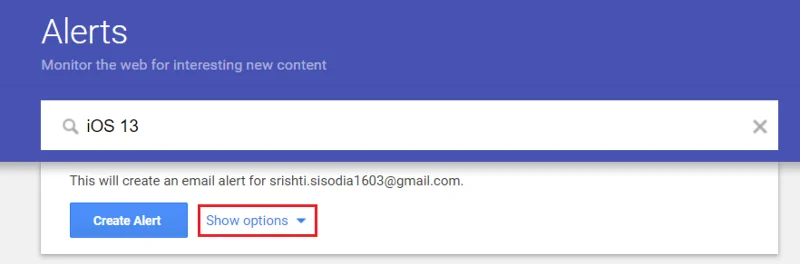 Βήματα για τη ρύθμιση των Ειδοποιήσεων Google για συγκεκριμένα θέματα