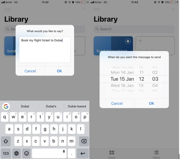 Si mund të planifikoj mesazhe me tekst në iPhone tim?