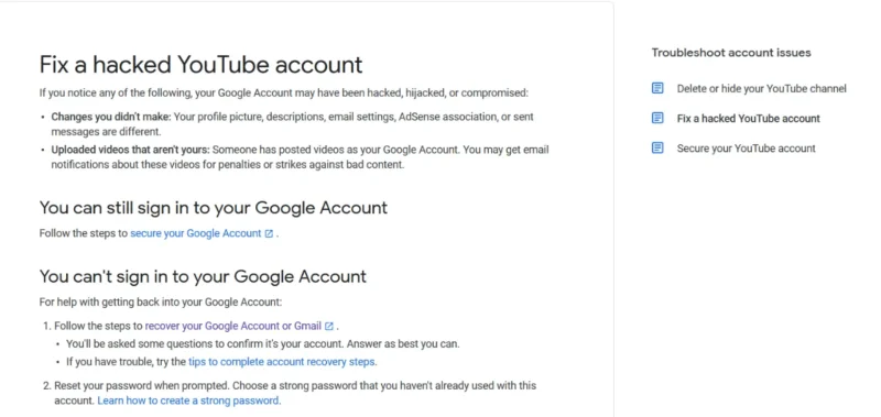 Napadli jste účet YouTube?  Zde je návod, jak to obnovit