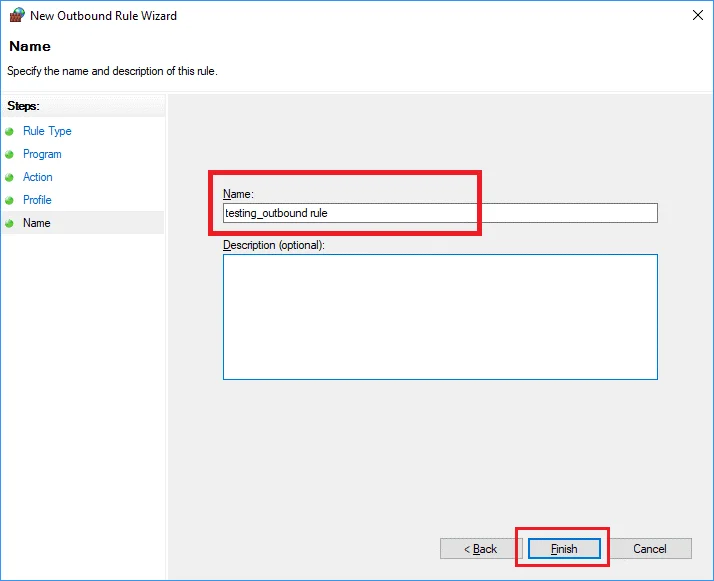 Заблокувати доступ до Інтернету для програми в Windows 10
