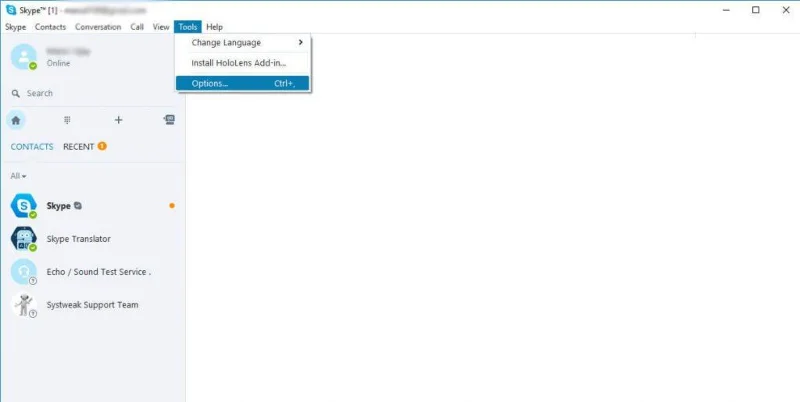 Πώς να διαγράψετε τη συνομιλία Skype