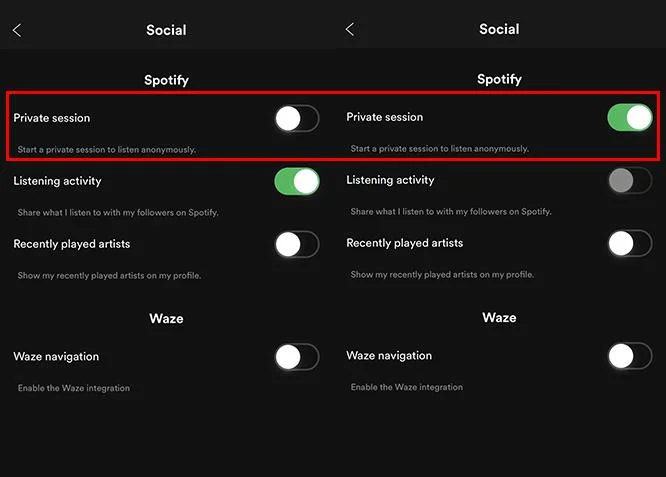 Kaip mėgautis „Spotify“ miego laikmačio ir privačios sesijos funkcija