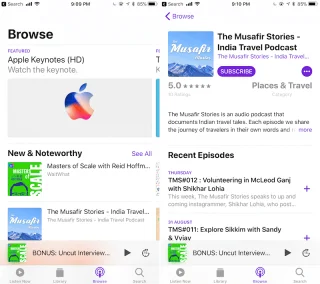 Hur man använder Podcasts-appen på iOS 11