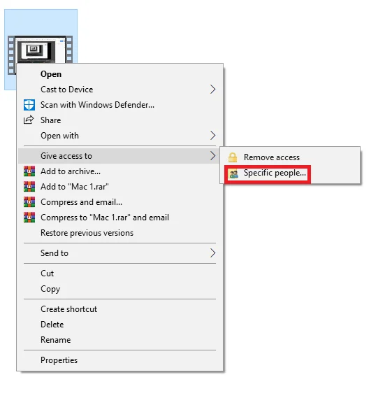 Veiksmai, kaip peržiūrėti bendrinamus failus ir aplankus sistemoje „Windows 10“.