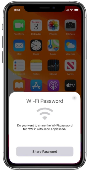 Как да споделяте парола за Wi-Fi от телефон на други телефони