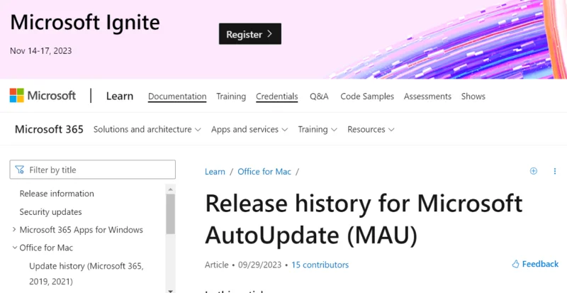 Как да спрете Microsoft AutoUpdate на Mac?