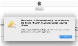 Как да поправите грешка в iTunes 9006 или грешка в iPhone 9006