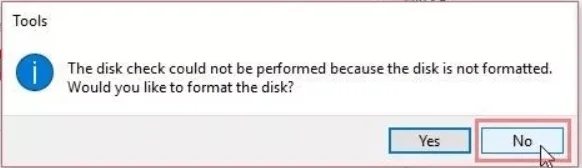 Как да конвертирате RAW в NTFS, без да губите данни