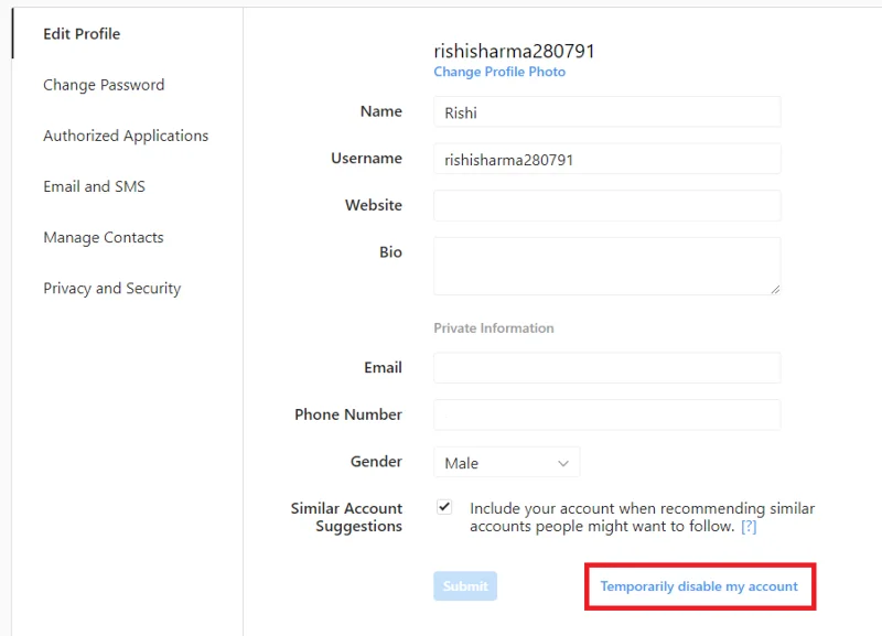 Hogyan lehet véglegesen törölni Instagram-fiókot