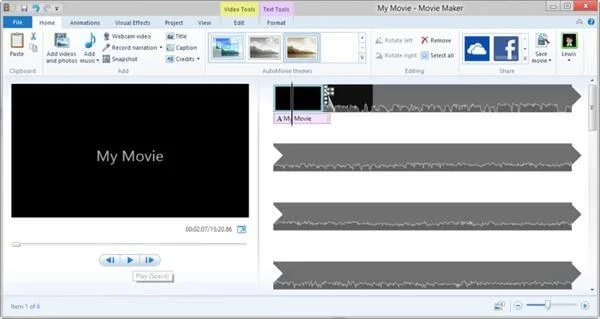 Keletas pagrindinių patarimų ir gudrybių, kaip įvaldyti „Windows Movie Maker“.
