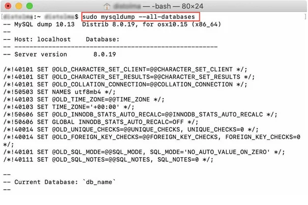 Jak úplně odinstalovat MySQL na Mac