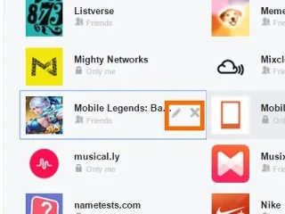 Как да премахнете веригата на акаунт във Facebook от приложение