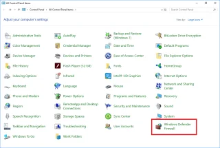 Заблокувати доступ до Інтернету для програми в Windows 10