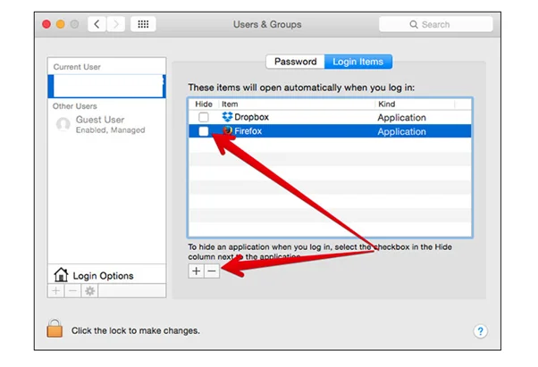 Kā pārtraukt programmu darbību, startējot Mac