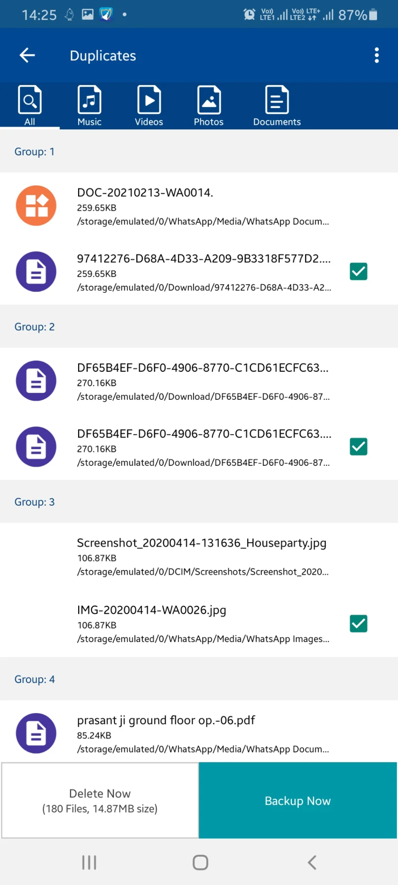 Jak odstranit nevyžádané soubory na Androidu