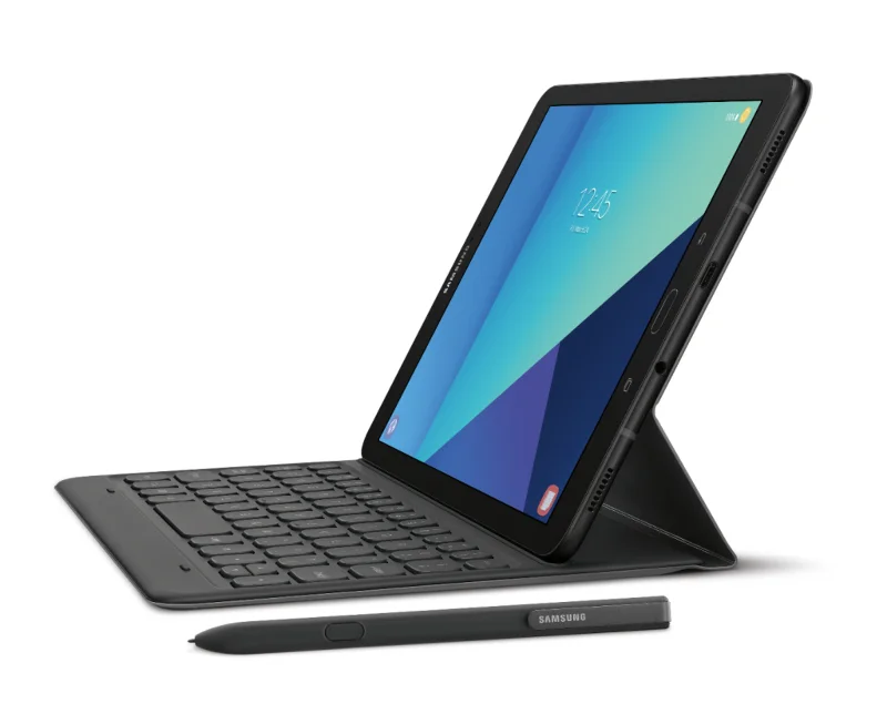 „Samsung Galaxy Tab S3“ ir „Microsoft Surface Go“.