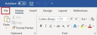 Стъпки за възстановяване на незаписан Word документ в Windows 10