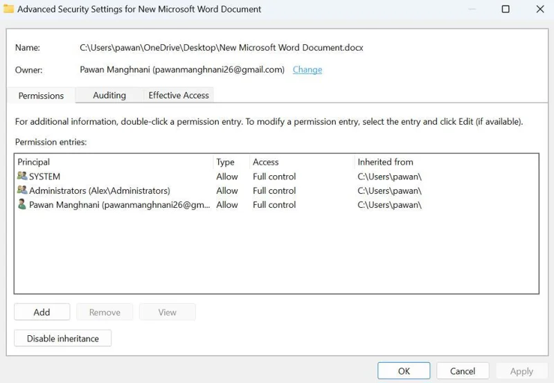 Як виправити помилку «Запис керування доступом пошкоджено» у Windows?