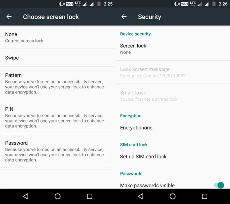 Hur du säkrar dina Android-enheter med mönster, PIN-kod eller lösenord