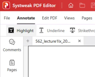 Jak ztmavit PDF pomocí Systweak PDF Editor?