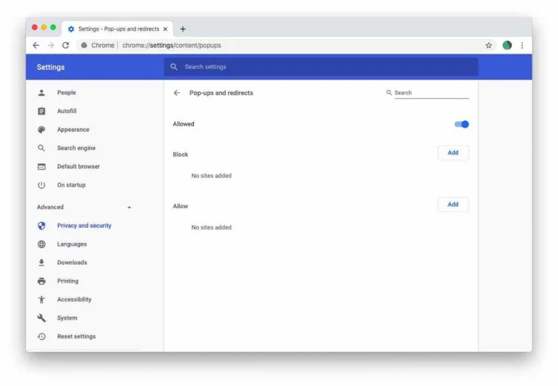Jak vypnout blokování automaticky otevíraných oken na Macu (2021)