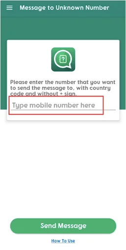 Как да започнете разговор в Whatsapp с произволно число