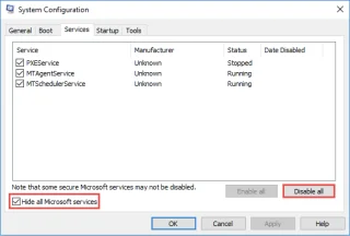 A „Sérült konfigurációs adatbázis-adatbázis” probléma megoldása Windows 10 rendszeren