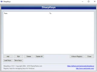Як використовувати SharpKeys у Windows 10 для переналаштування клавіатури?