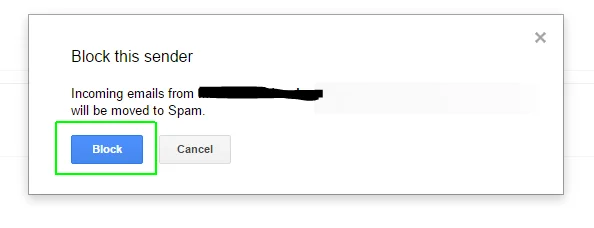Как да блокирате досадни адреси в Gmail