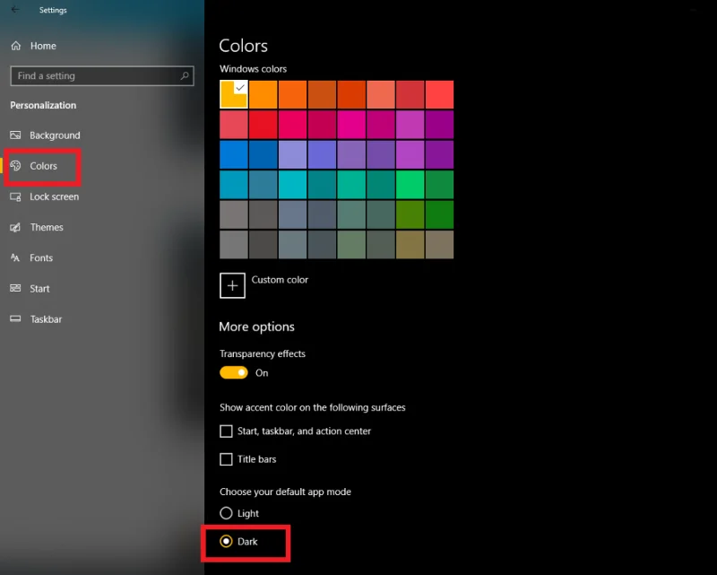 Hur man aktiverar mörkt läge nästan överallt