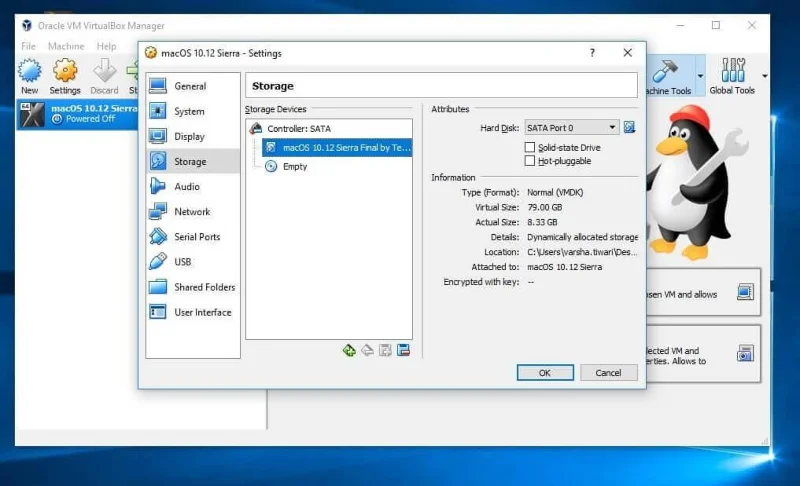 Як встановити MacOS на Windows 10 у VirtualBox