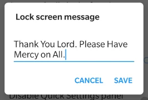 Kroky k přizpůsobení uzamčené obrazovky Androidu