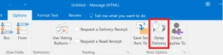 Как да планирате имейл в Outlook
